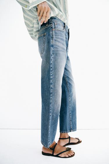 JEAN Z1975 CROPPED TAILLE NORMALE - Bleu de Zara - Image 3