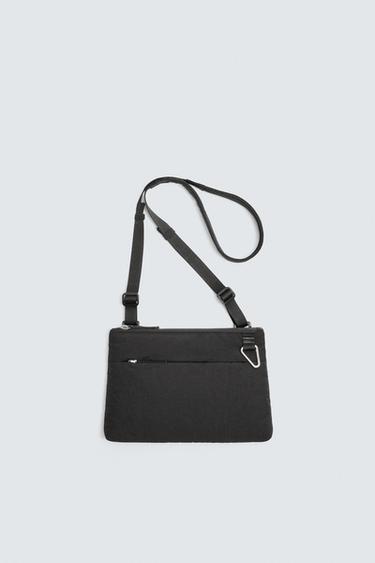 ТЕХНИЧЕСКА ЧАНТА ПРЕЗ РАМО - Черно от Zara