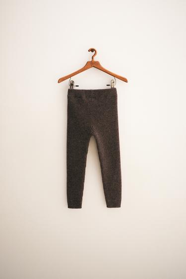 ZARA TIMELESS - 100% CASHMERE LEGGINGS - Brown marl by Zara - Image 1