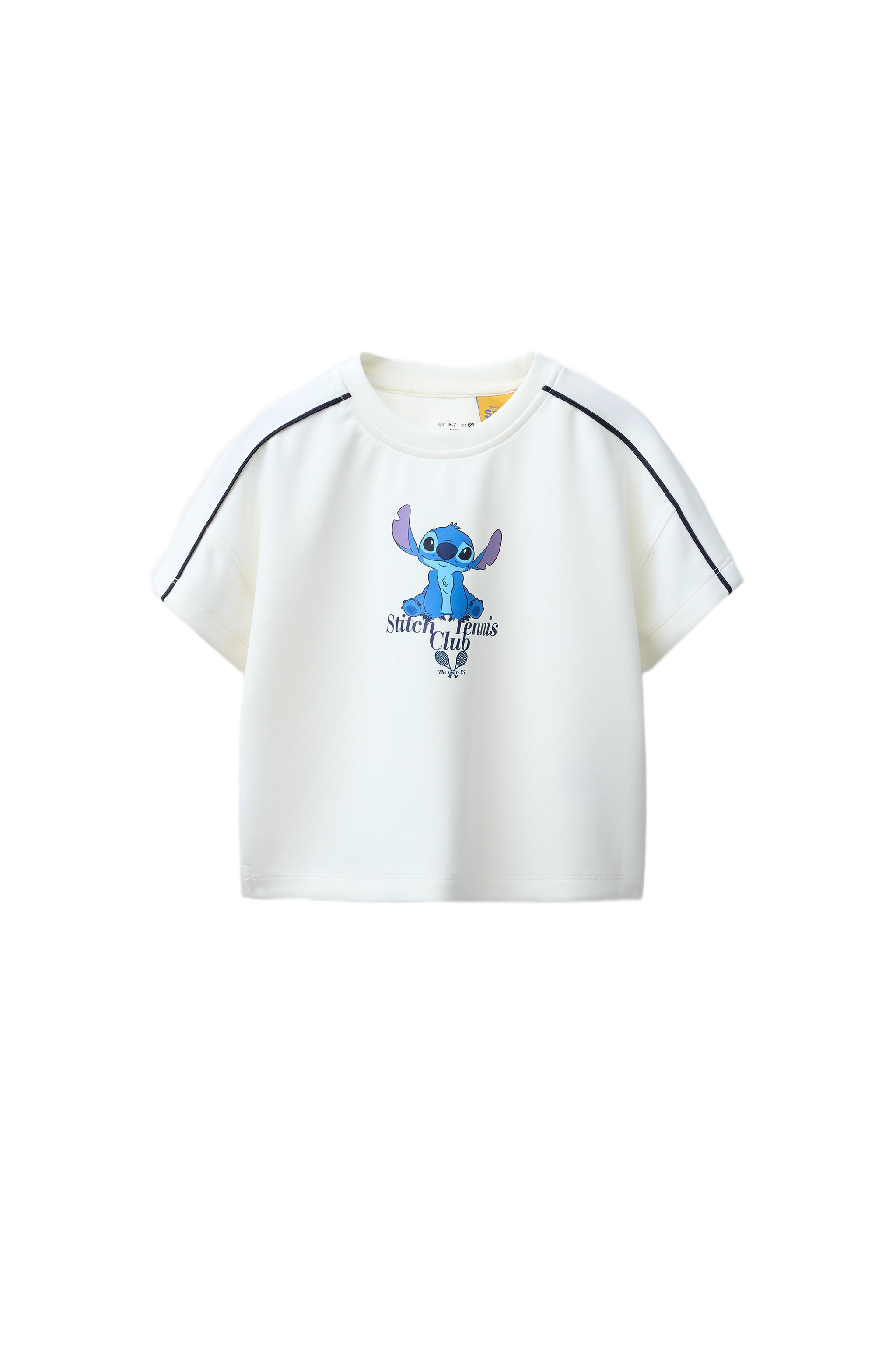 LILO & STITCH © DISNEY MODAL T-SHIRT - Ecru | ZARA Turkey