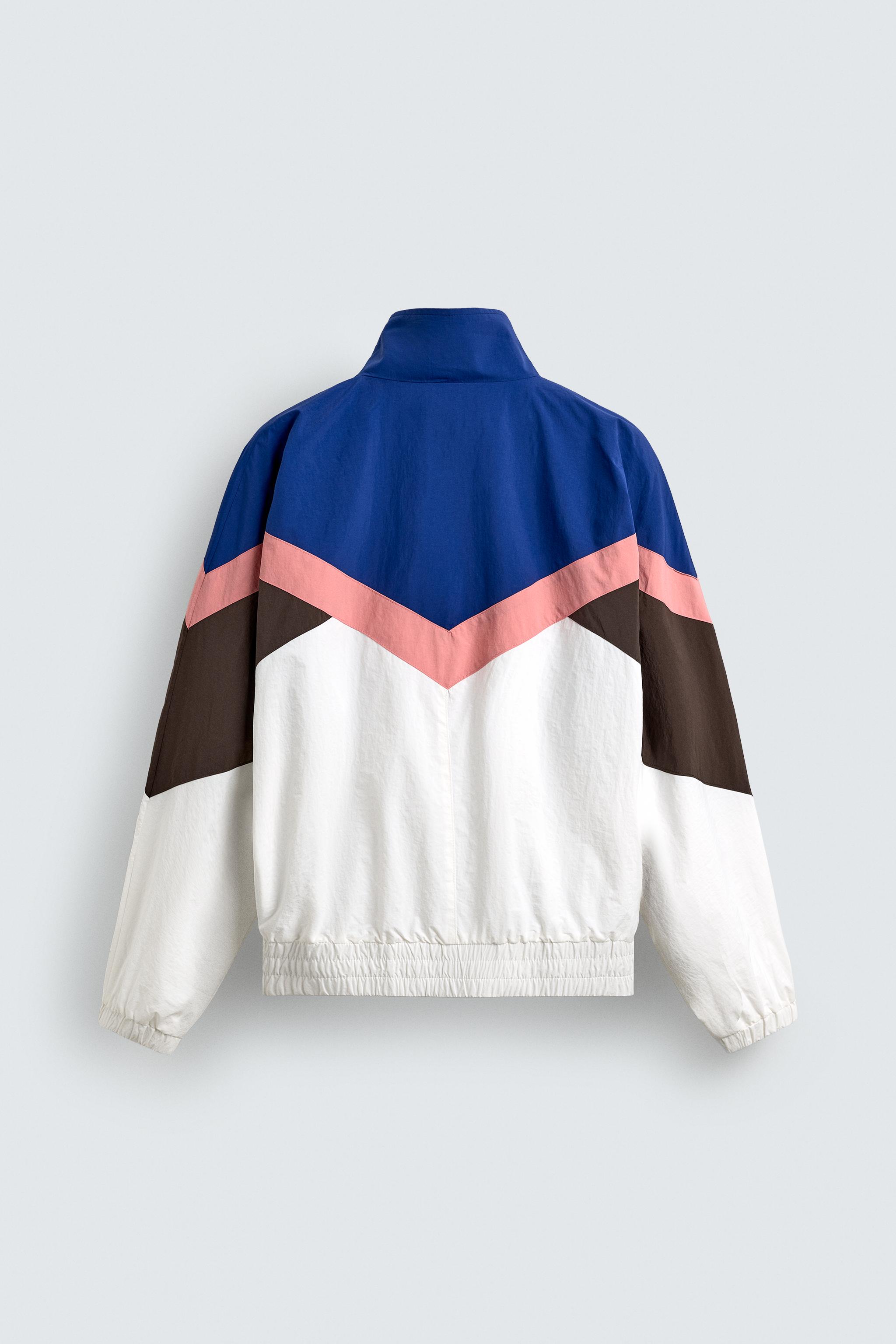 カラーブロック テクニカルジャケット - マルチカラ― | ZARA Japan / 日本