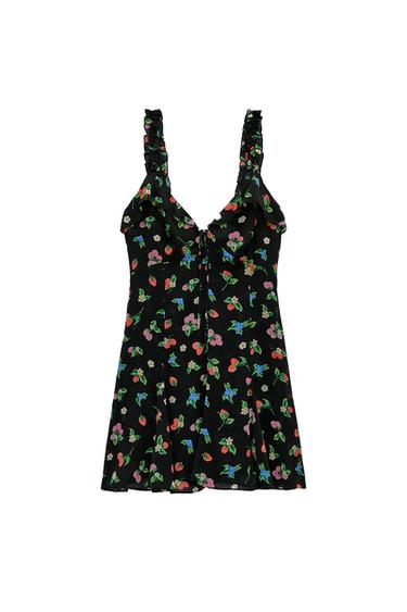 VESTIDO MINI ESTAMPADO