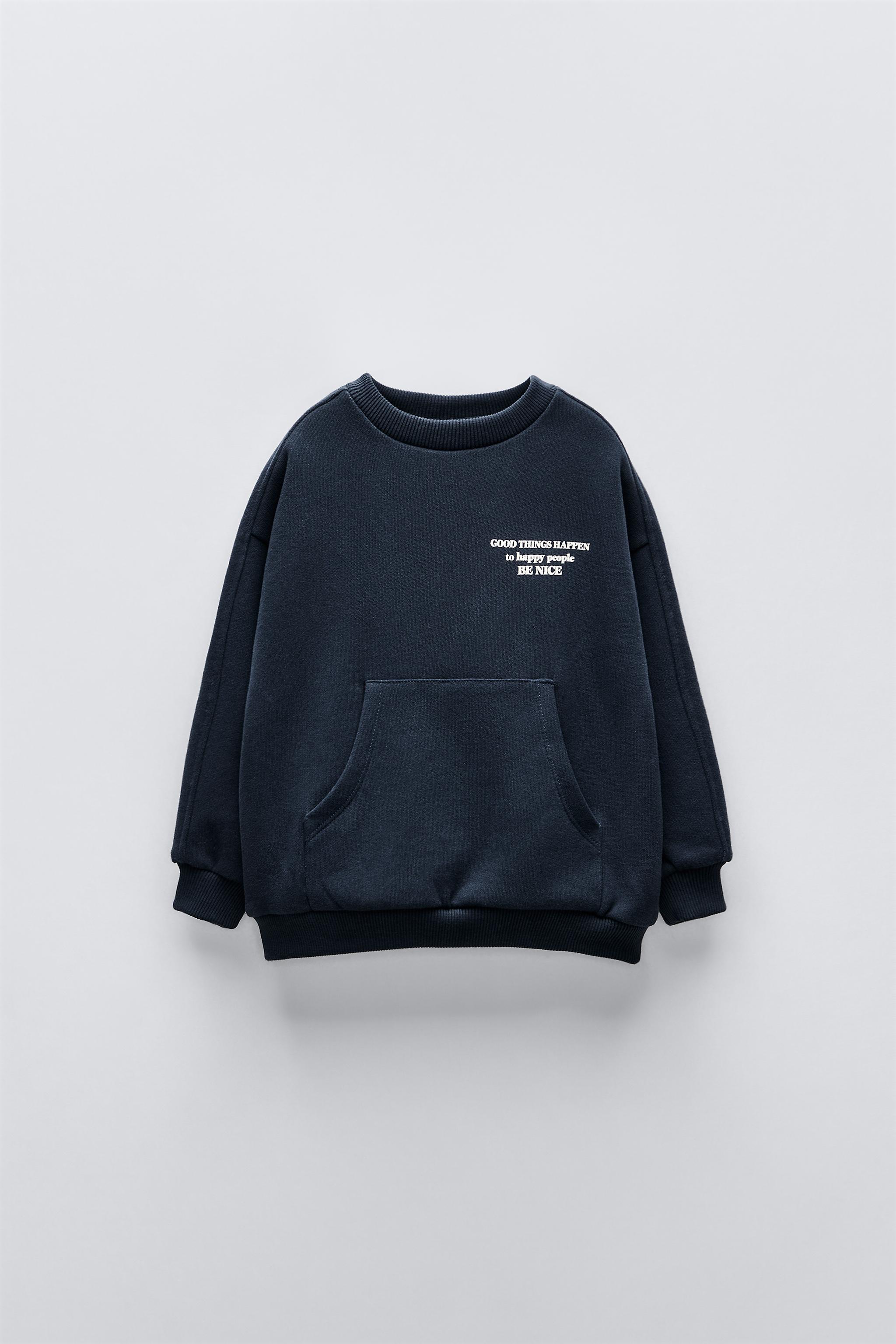 New cute outlets Zara sweatshirt