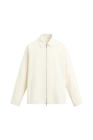 TECHNICAL OVERSHIRT WITH ZIP
