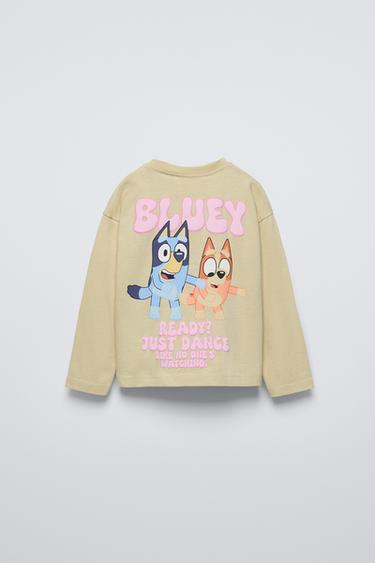 BLUEY © LUDO STUDIO T-SHIRT - Mustard by Zara - Image 1