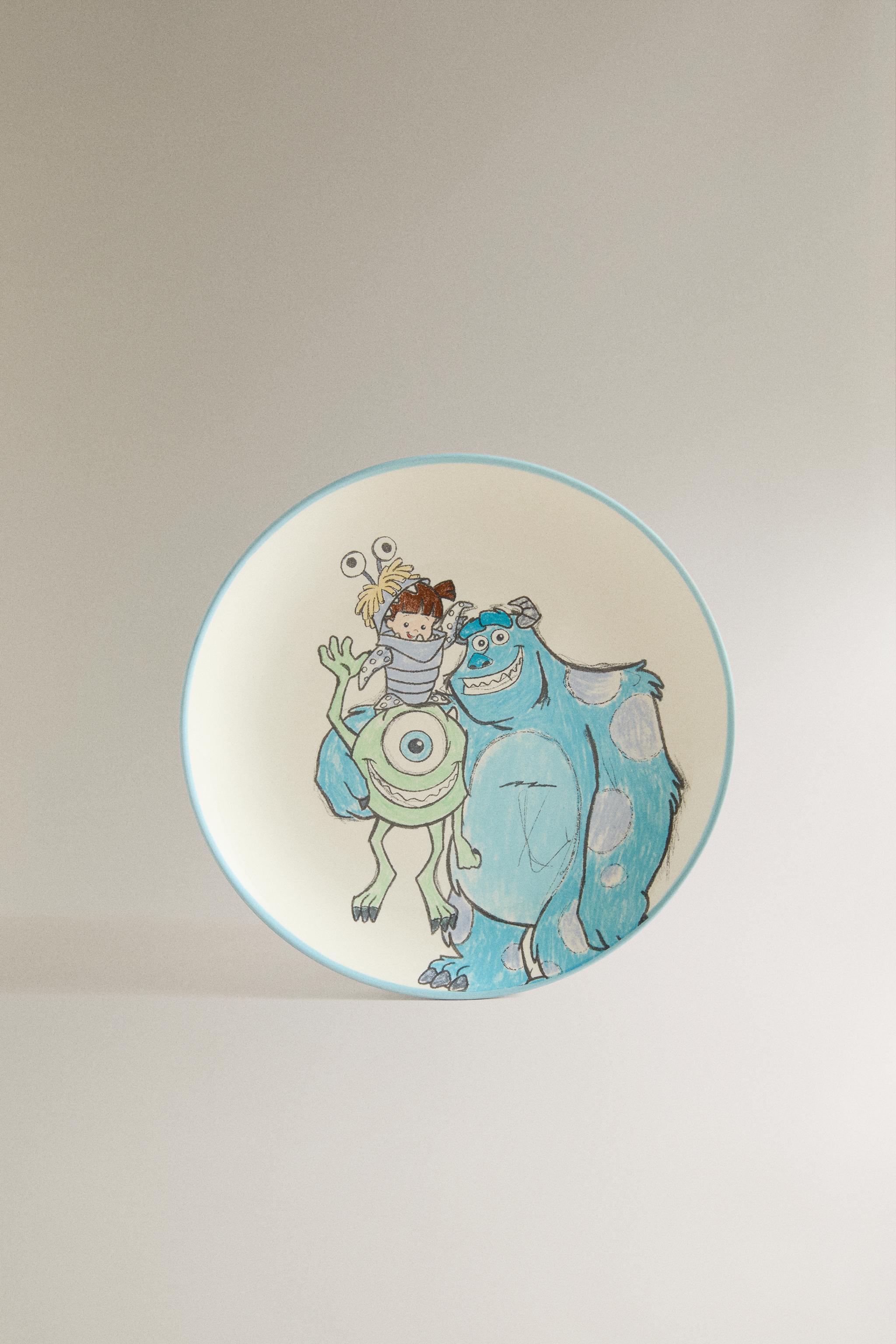 KIDS' MONSTERS, INC. ©DISNEY/PIXAR STONEWARE PLATE