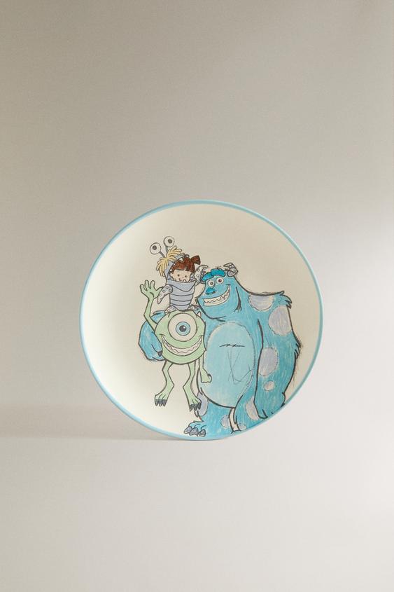 CHILDREN'S MONSTERS, INC. ©DISNEY/PIXAR STONEWARE PLATE - Multicoloured by Zara - Image 0