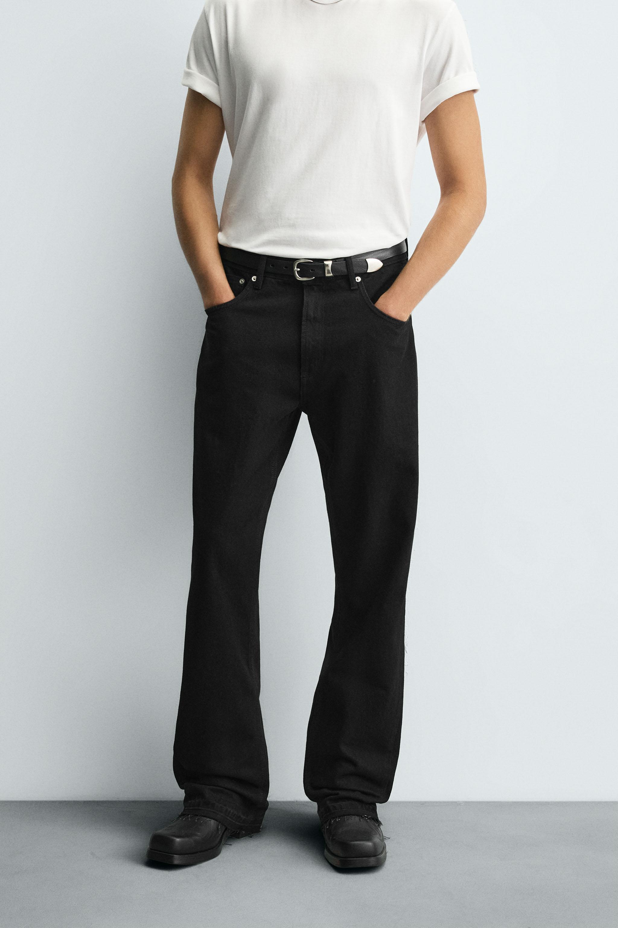 zaraブラックデニムカットアウトオールインワン ZARA ジャンプスーツ デニム FULL LENGTH CUT OUT TRF - メルカリ