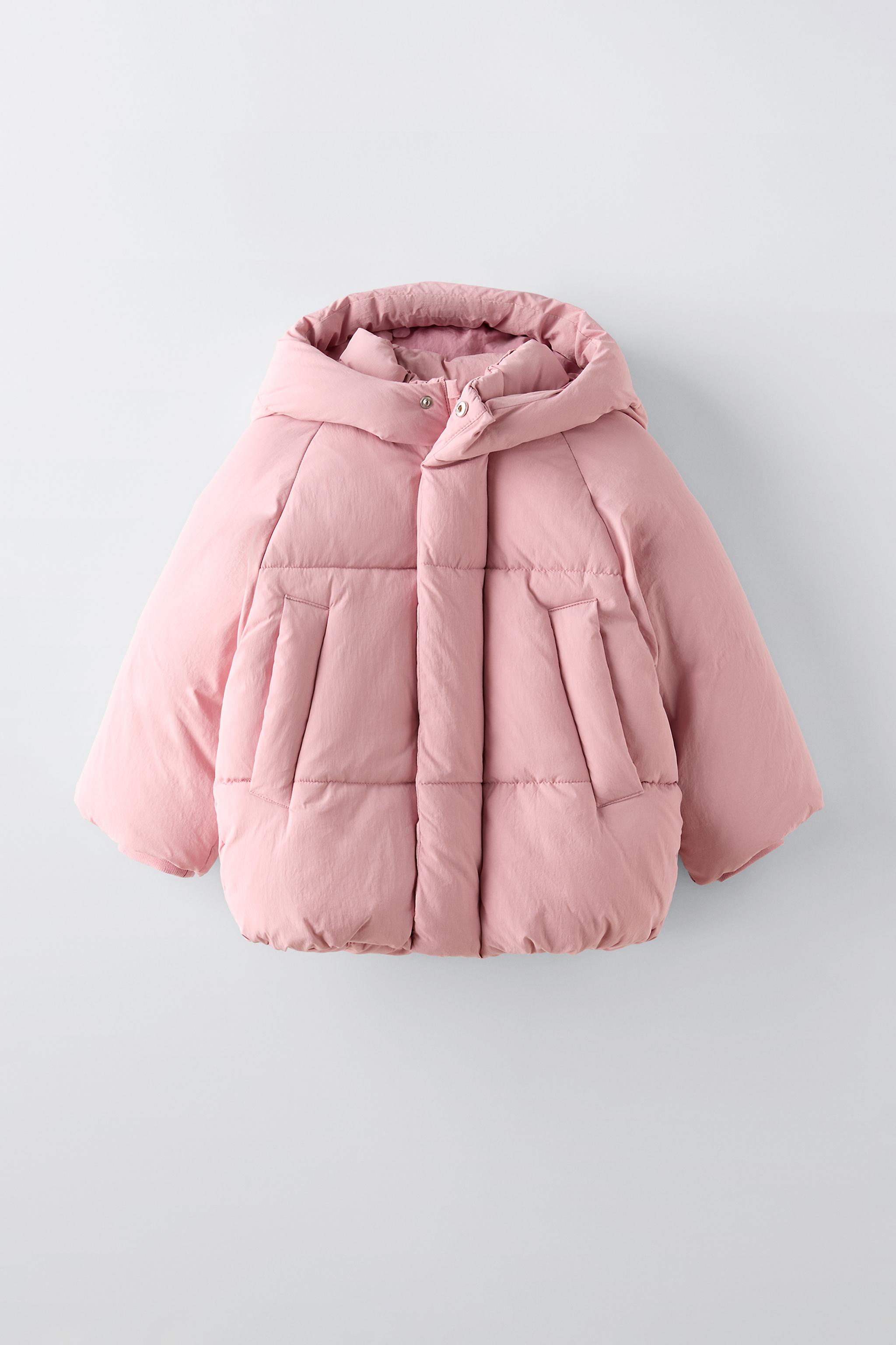 WATER-REPELLENT QUILTED JACKET Pink ZARA South Africa