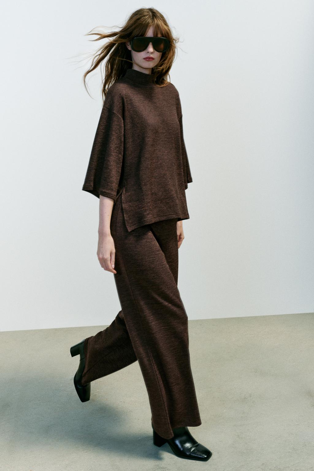 BASIC PIQUÉ TROUSERS