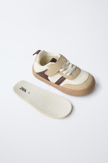TENNIS RÉTRO BAREFOOT - Blanc de Zara - Image 3