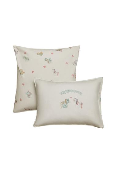 KIDS' MY LITTLE PONY© HEART PRINT PILLOWCASE - Multicoloured by Zara