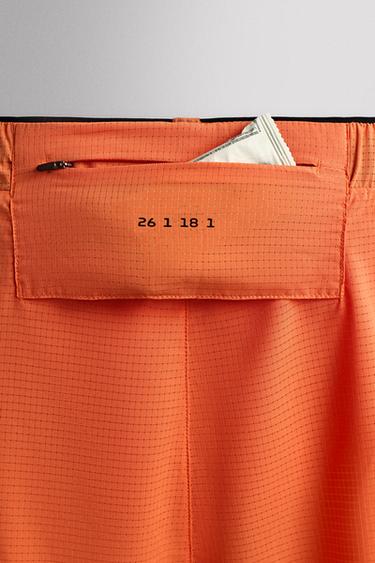 SHORT COURT RUNNING - Orange de Zara - Image 9