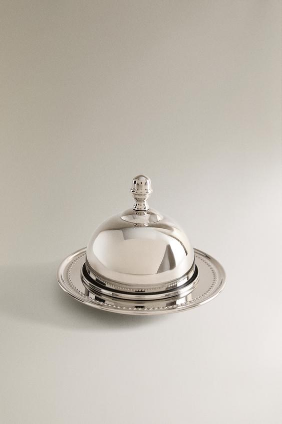 STEEL BUTTER DISH - Steel by Zara - Image 0