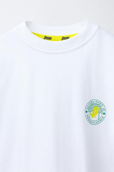 PENN RACKET PRINT T-SHIRT - White by Zara - Image 2