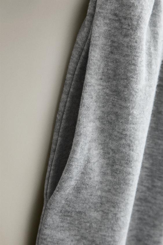 SHORT COTON - Gris de Zara - Image 3
