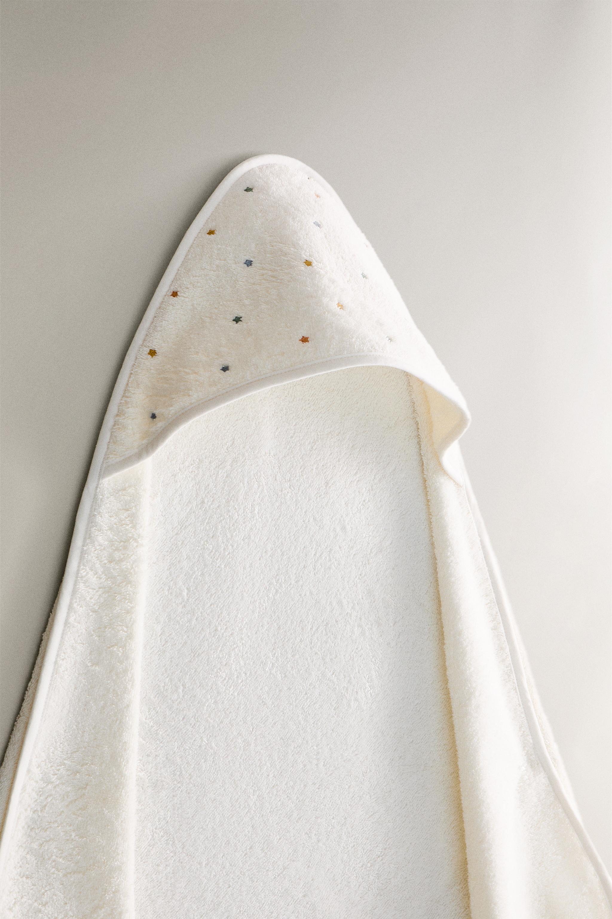 Детские полотенца Zara HOODED BABY WITH STARS — фото 2