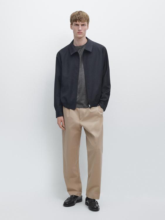 100% wool houndstooth jacket