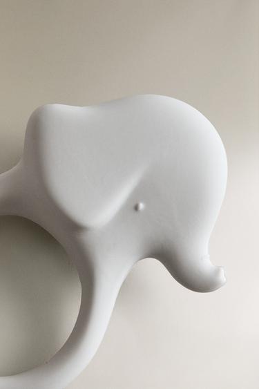 JOUET À MORDILLER ENFANT ÉLÉPHANT - Gris de Zara - Image 2