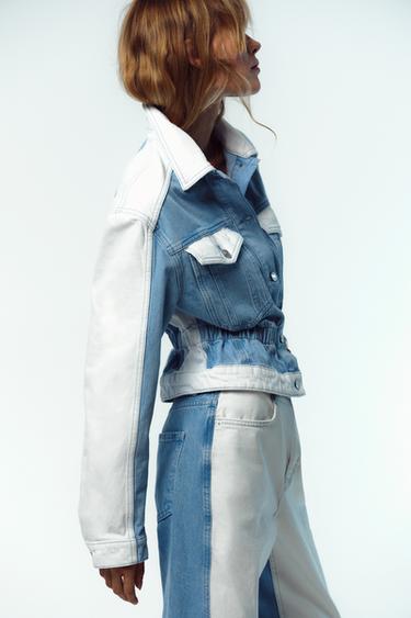 Z1975 COMBINED DENIM JACKET - Mid-blue by Zara - Image 5