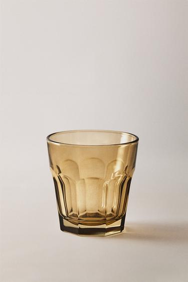 Zara COFFEE TUMBLER WITH RAISED DESIGN - Brown