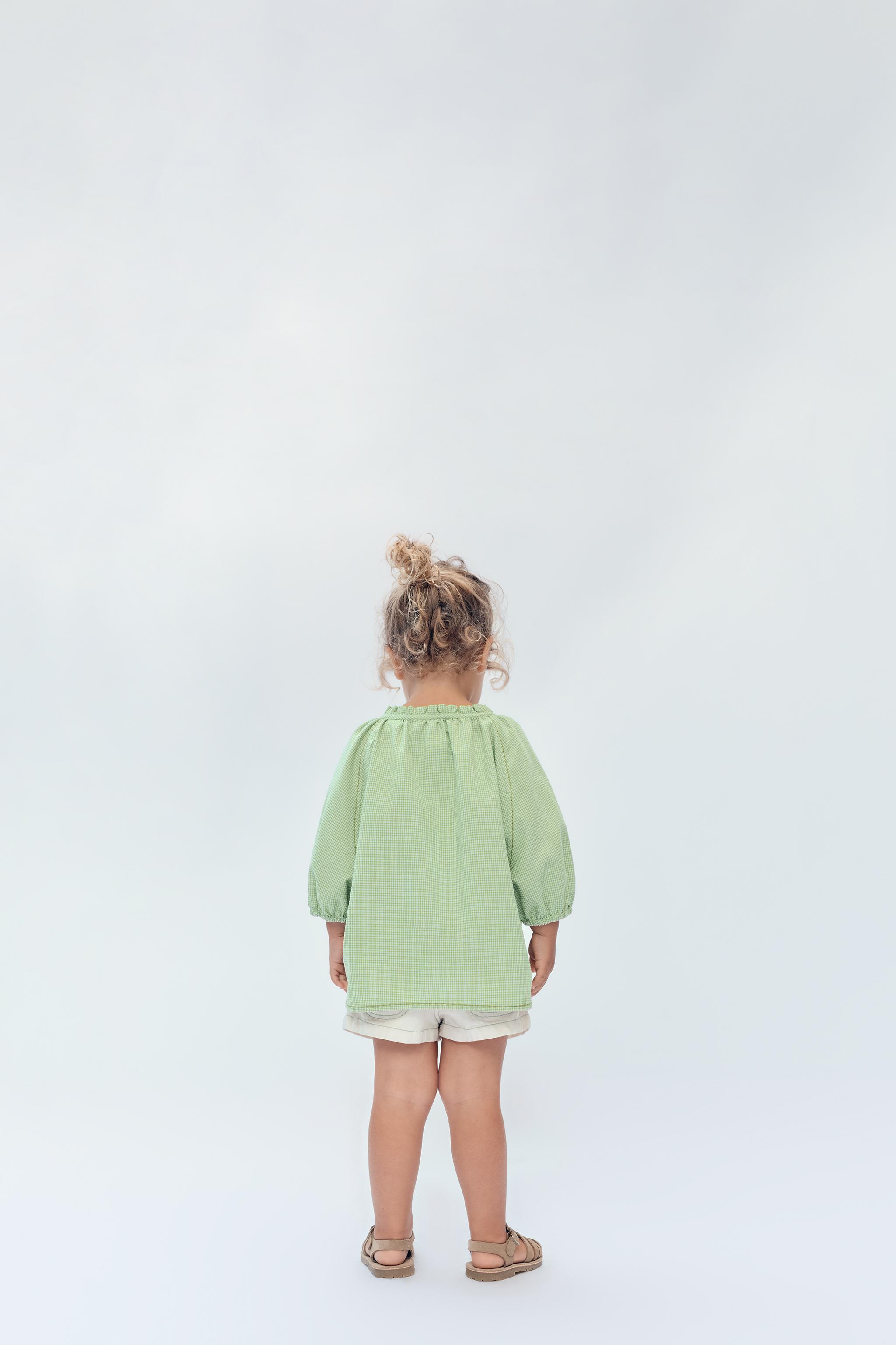 2-14 YEARS/ LIMITED EDITION FLORAL TOPSTITCHED SHORTS