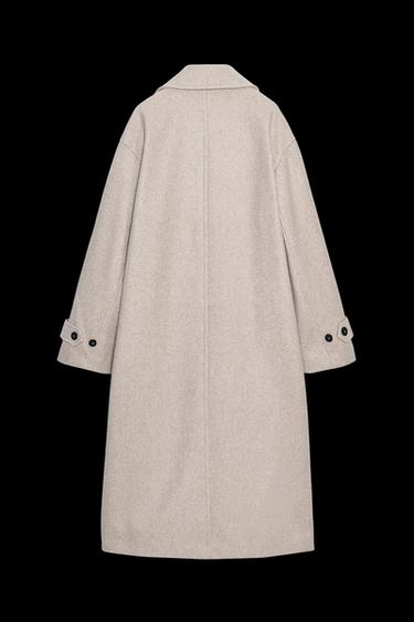 SOFT OVERSIZE COAT - Beige by Zara