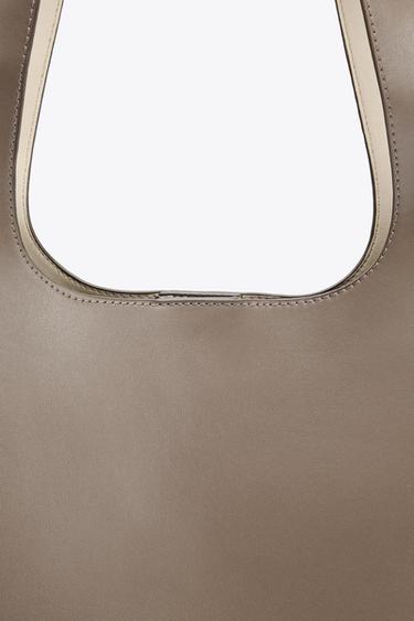 Zara SHOPPER BAG - Gray