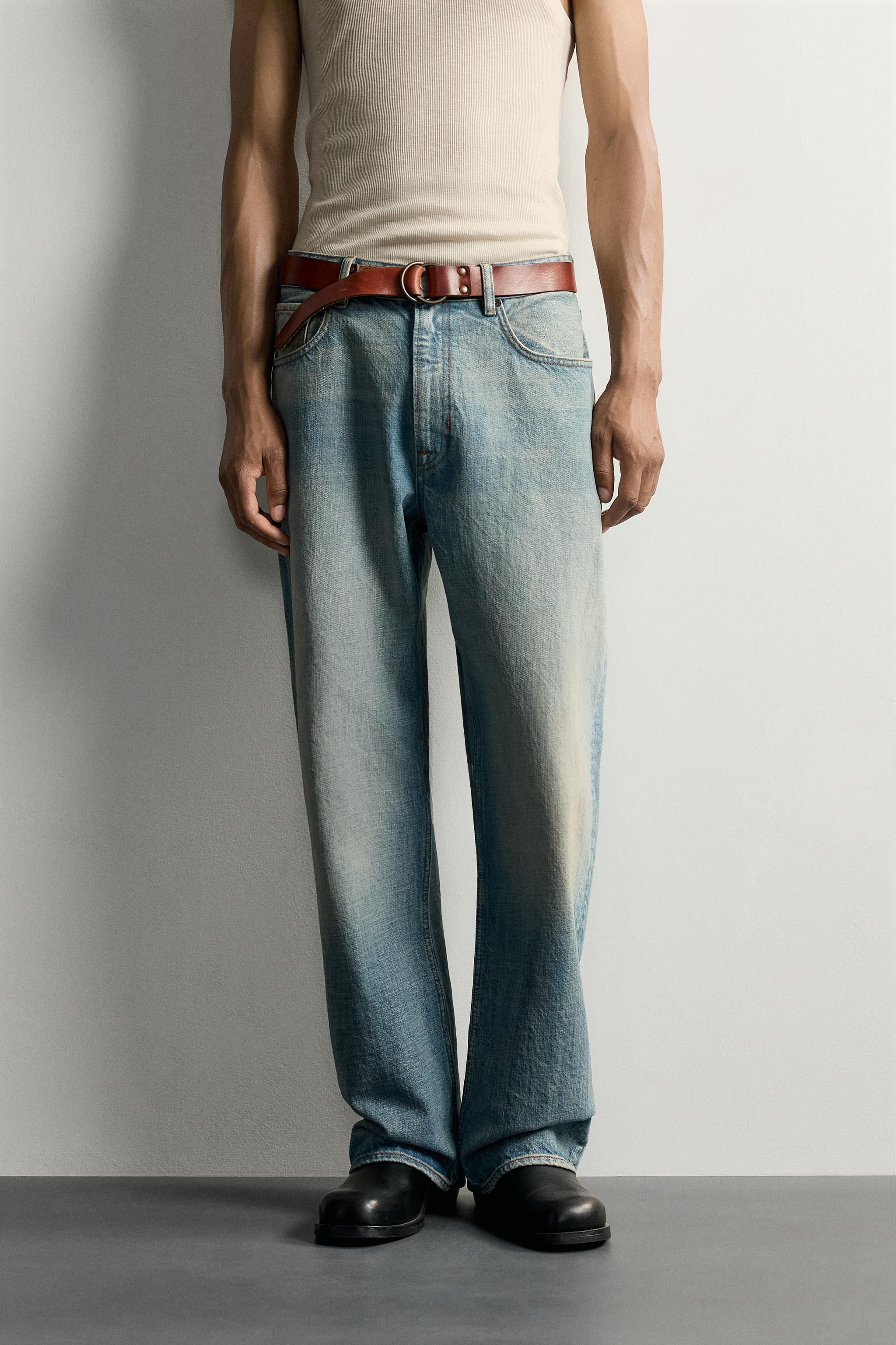 LOOSE FIT JEANS — Blue