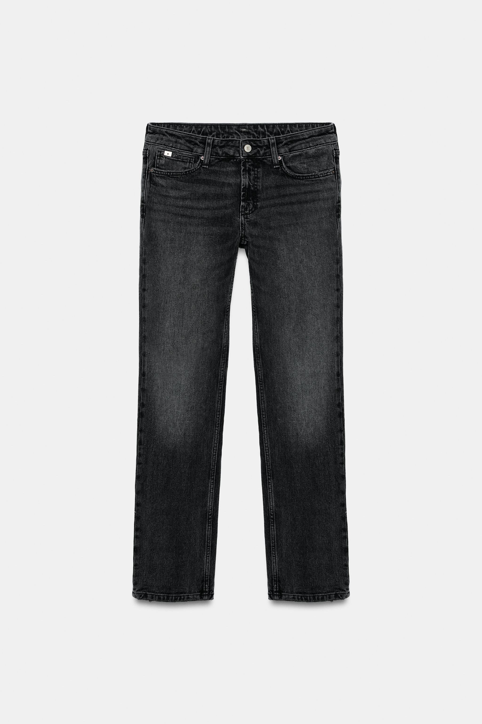 Zara TRF SLIM DÜŞÜK BEL JEAN görsel 7