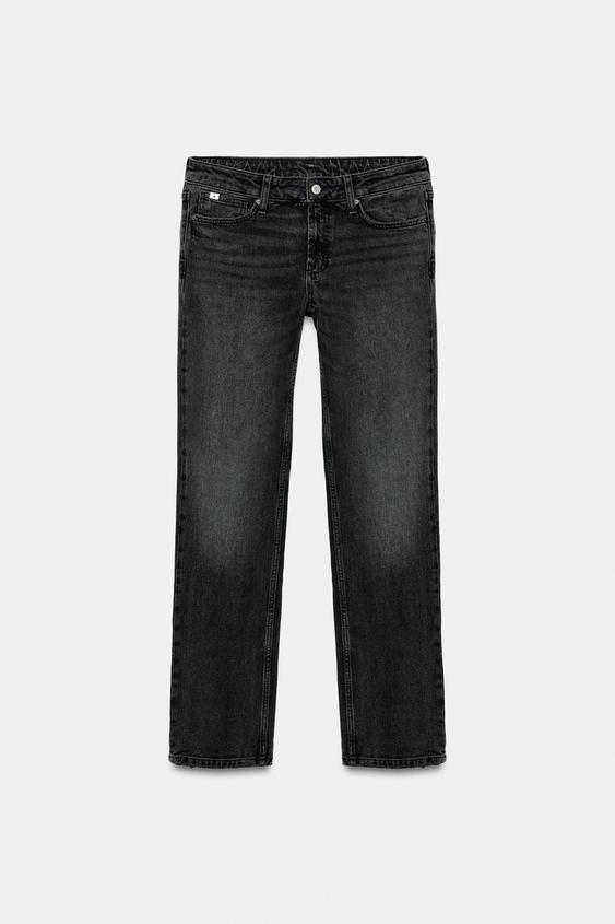 JEANS SLIM FIT TAILLE BASSE TRF - Noir de Zara - Image 6