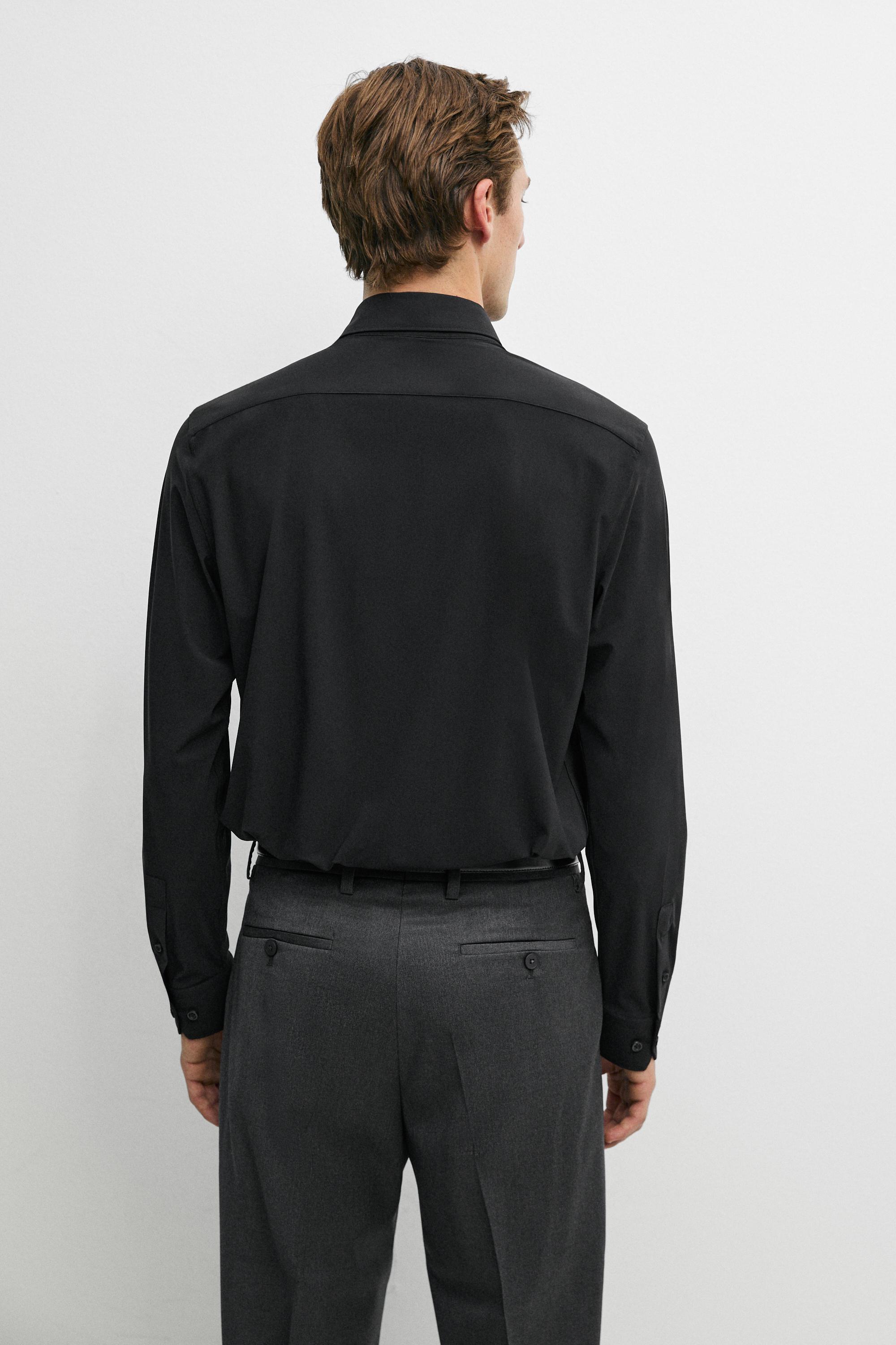 Slim fit stretch shirt