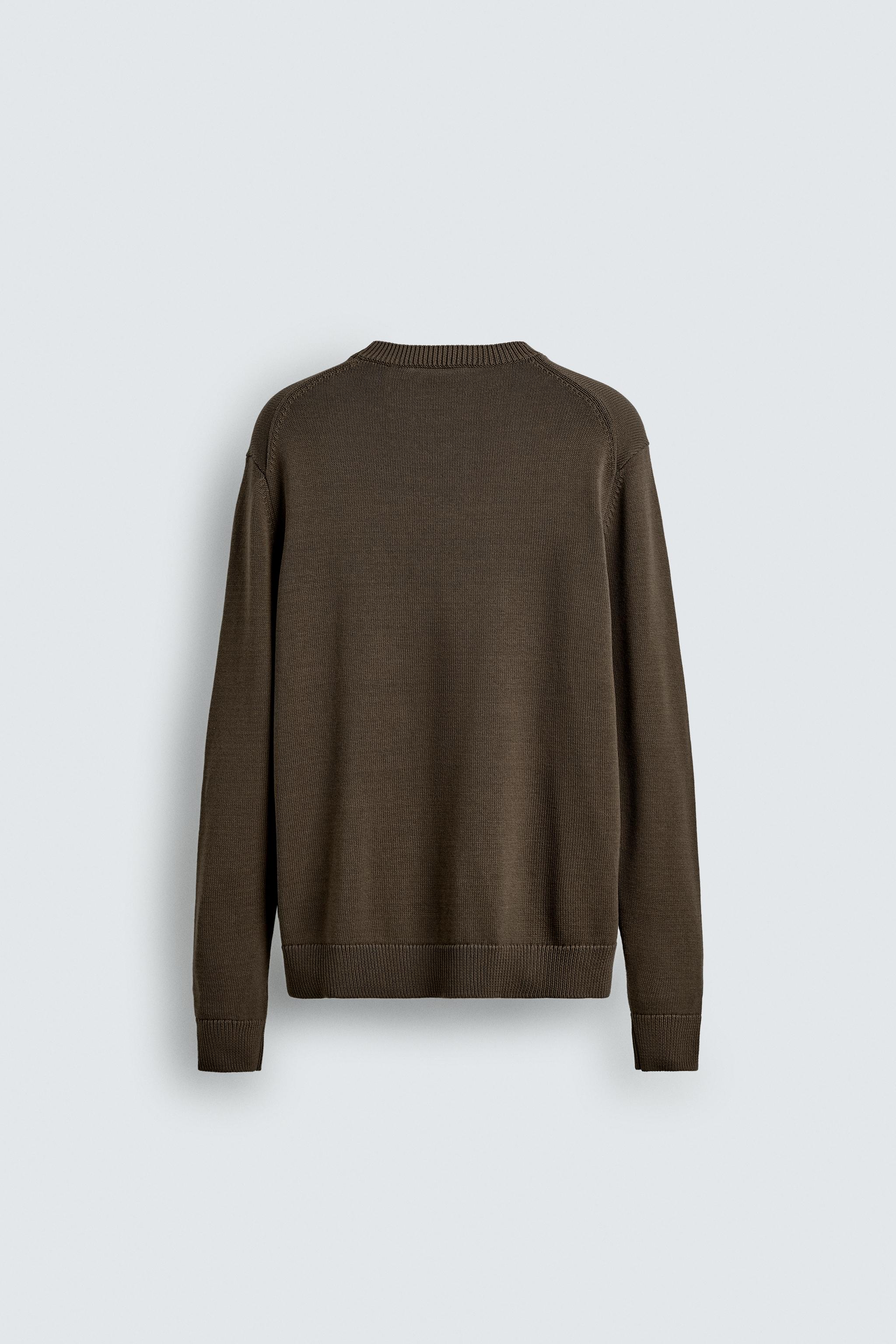 PULL REGULAR FIT EN COTON