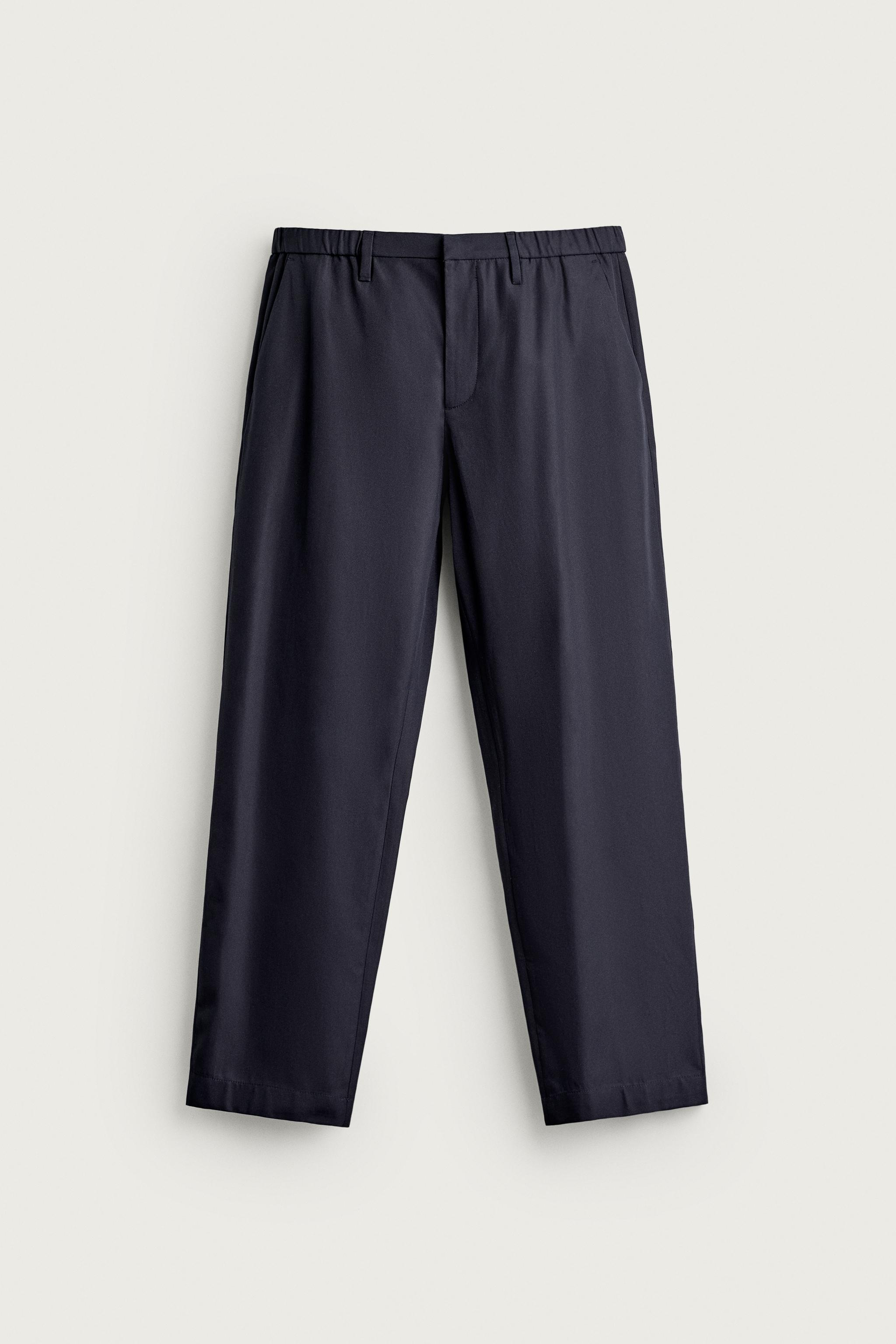 COMFORT RELAXED-FIT TROUSERS