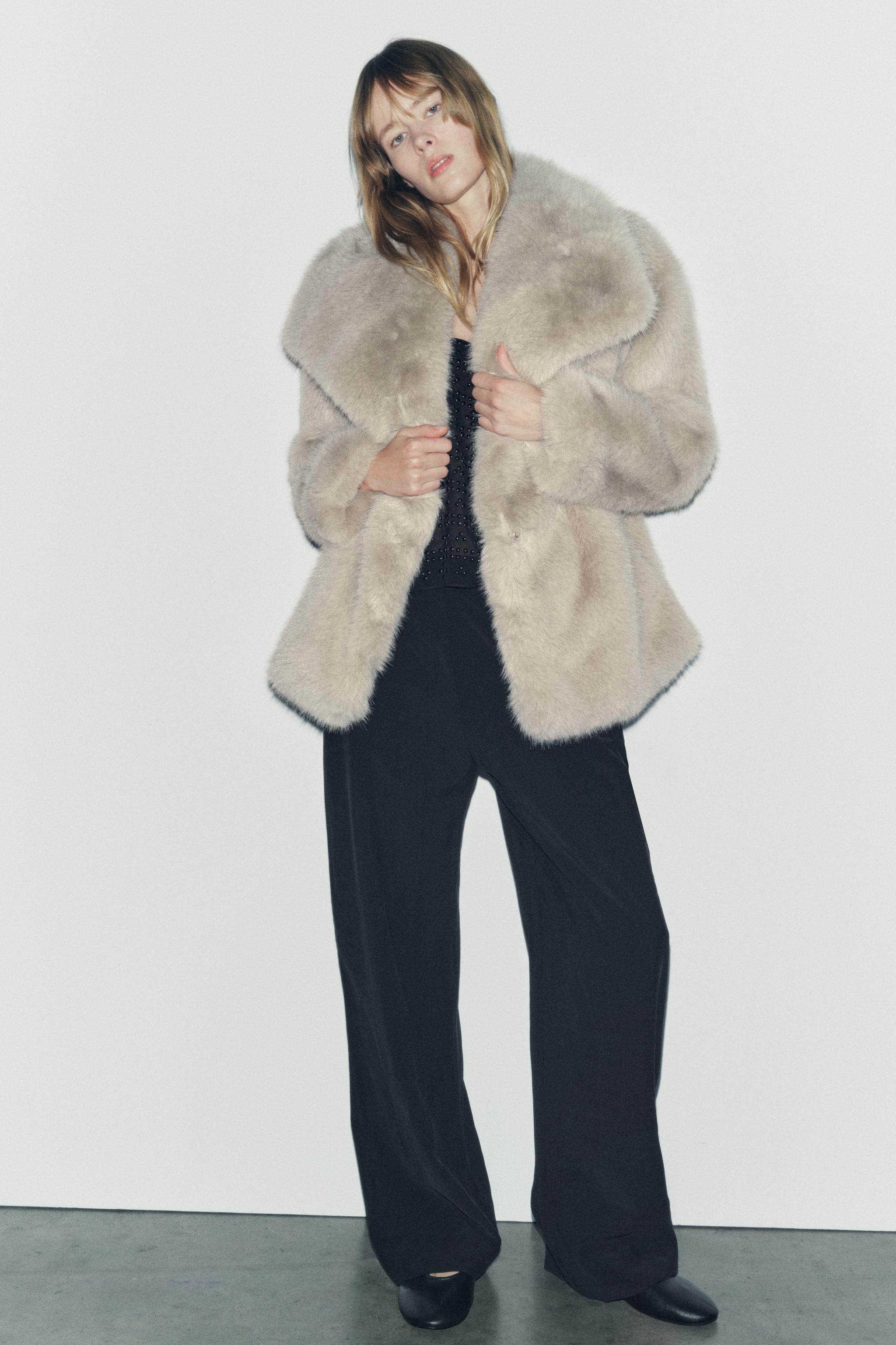 Women's Faux Fur Coats | ZARA United States