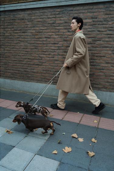 WATER-REPELLENT TRENCH COAT - Light beige by Zara