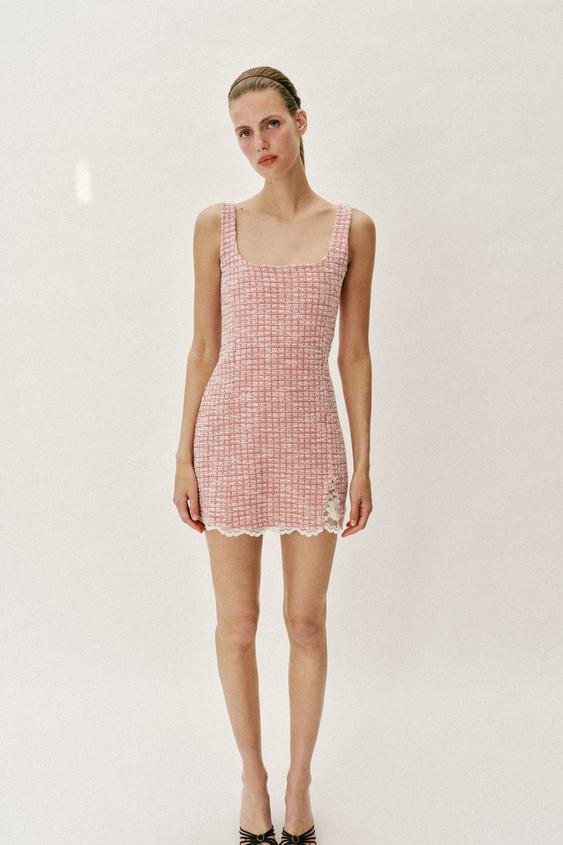 SHORT TEXTURED DRESS from Zara - $49.90