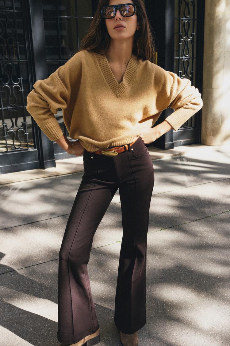 FLARE TROUSERS