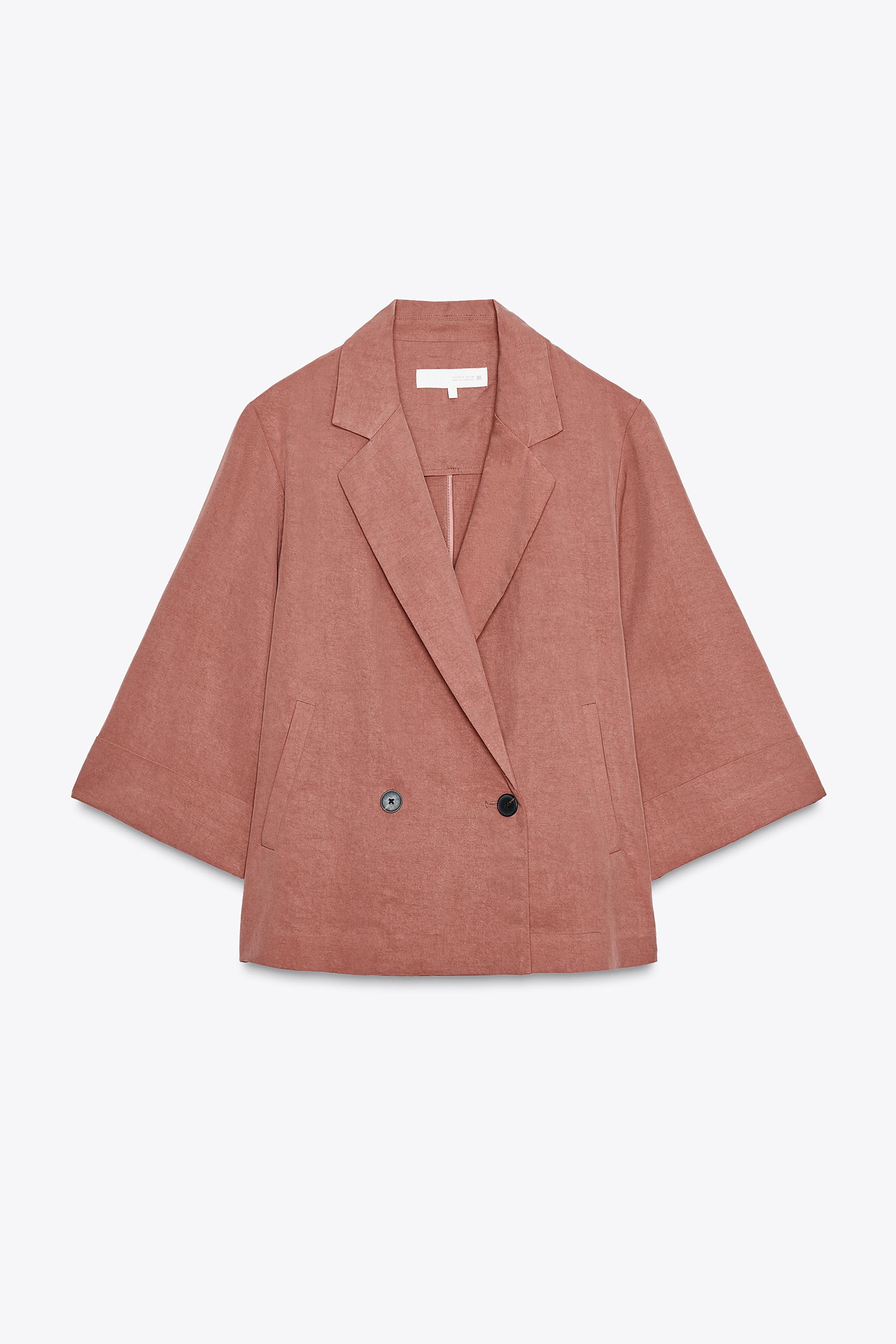 最終値下げ【送料込】zara スパンコールブレザー　Sサイズ ZARA オーバーサイズ クロップド ブレザー LIMITED EDITION