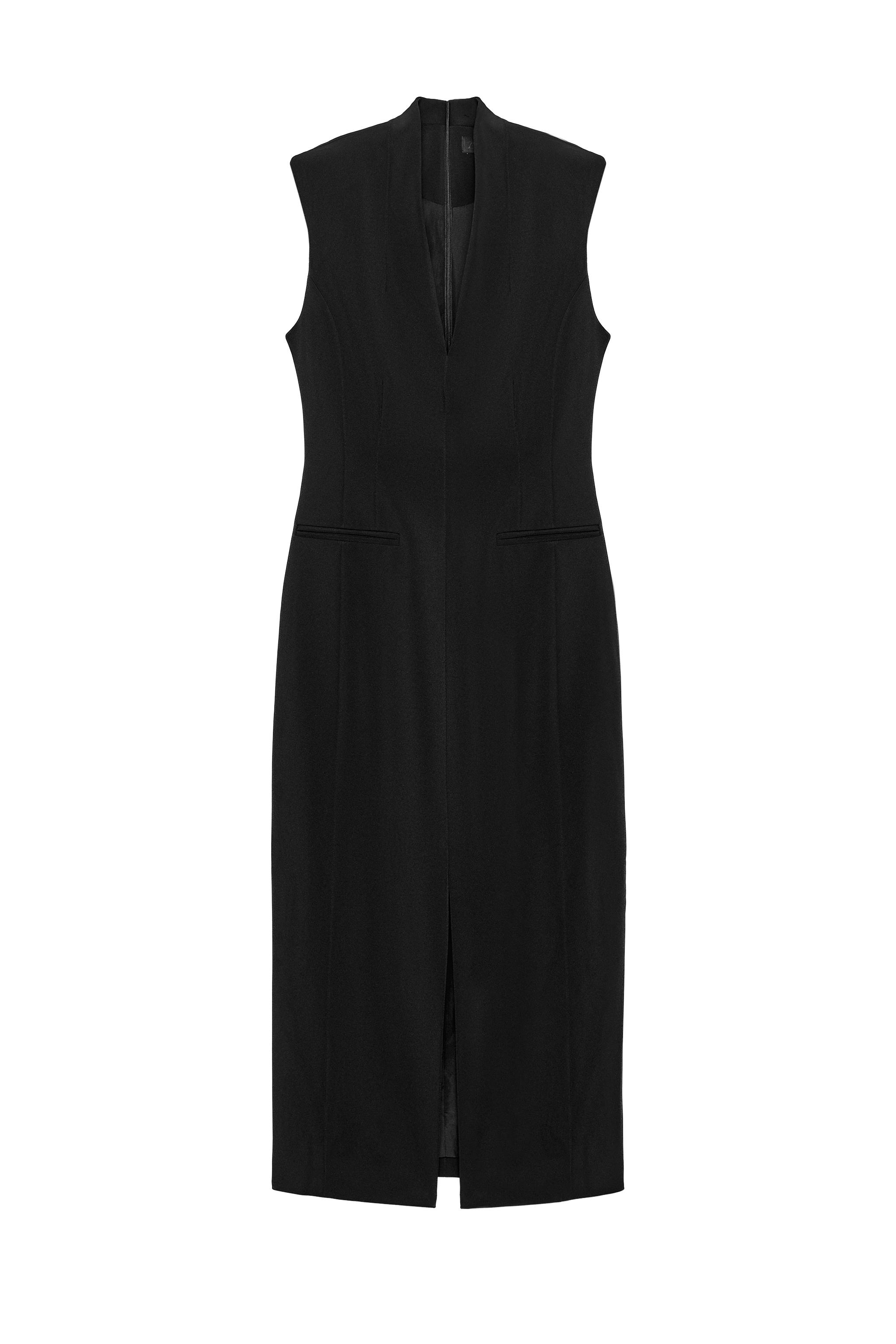 VESTIDO MIDI MANGA SISA