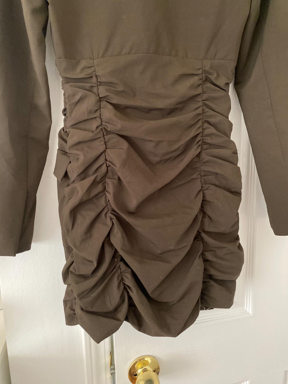 VESTIDO BLAZER DRAPEADOS - Image 6