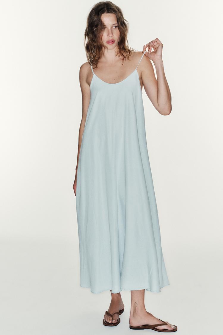 Vestido largo fluido