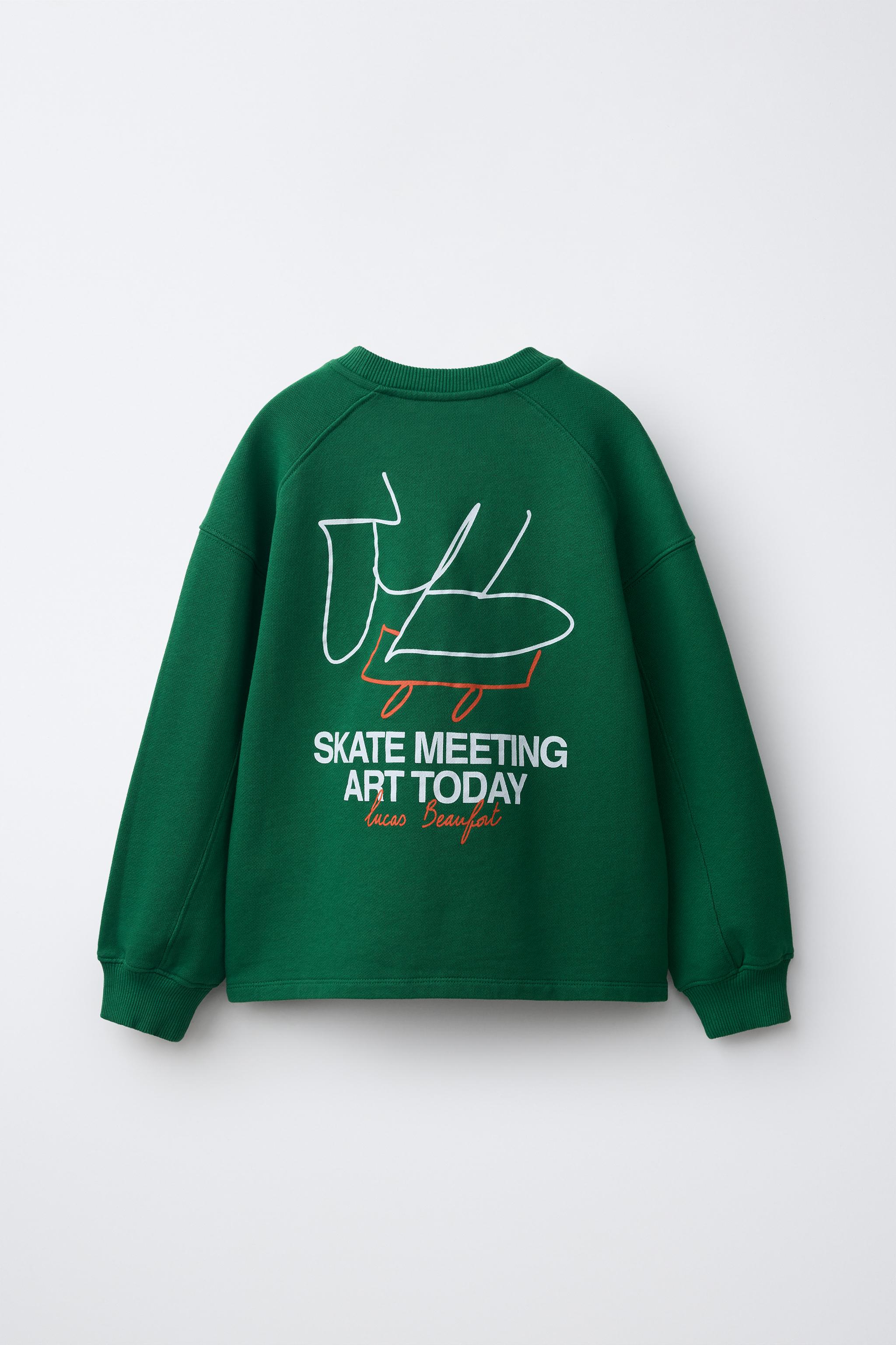 LUCAS BEAUFORT © PRINTED SWEATSHIRT