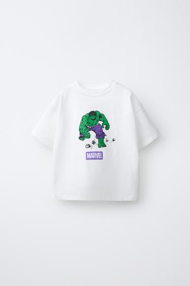 THE AVENGERS HULK © MARVEL T-SHIRT - White by Zara
