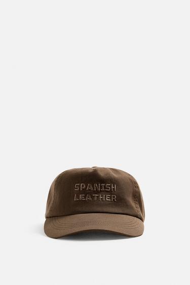 CASQUETTE DÉLAVÉE BRODERIE GUITARRICADELAFUENTE - Marron de Zara - Image 4
