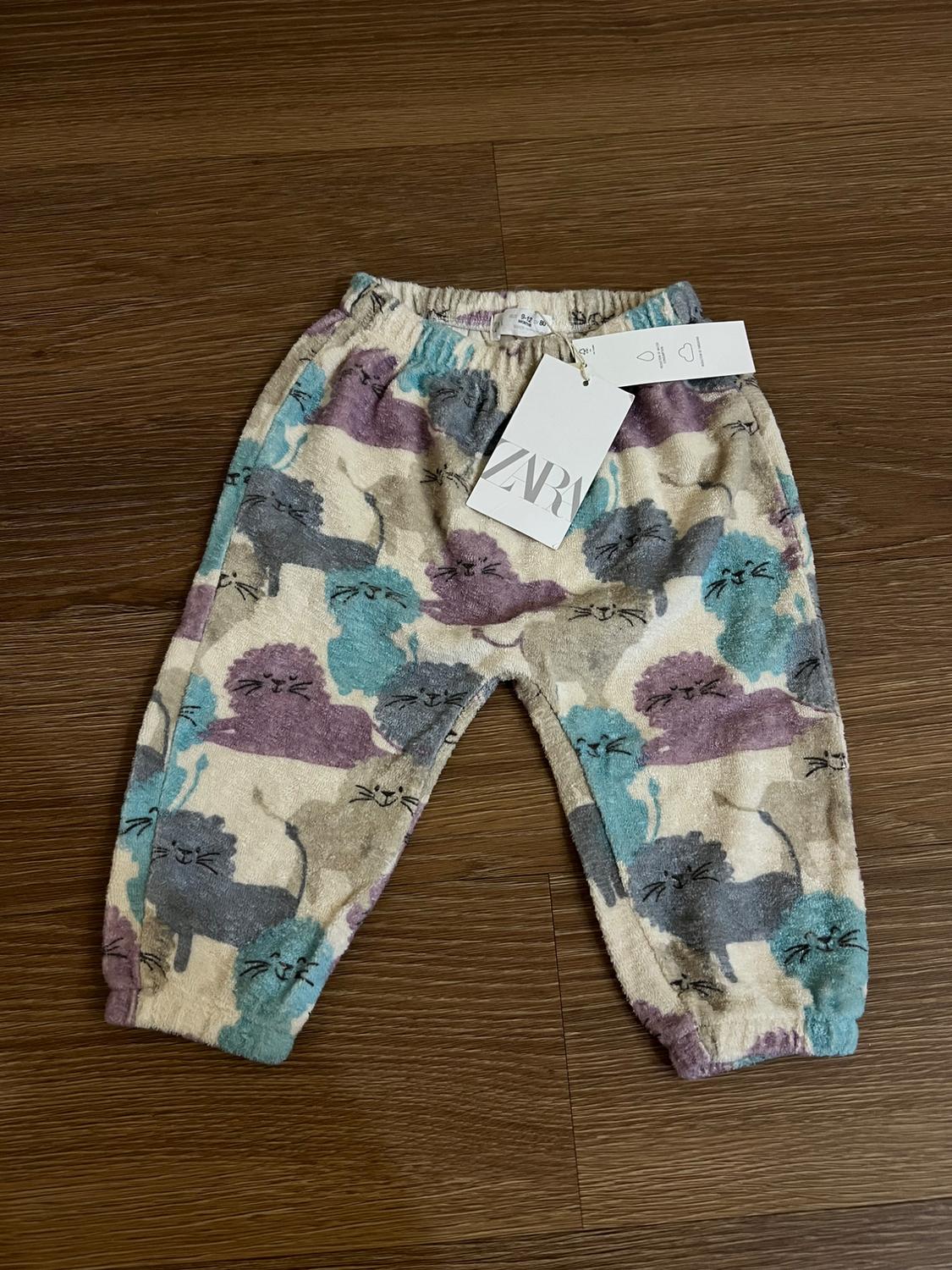 TERRYCLOTH LION PANTS