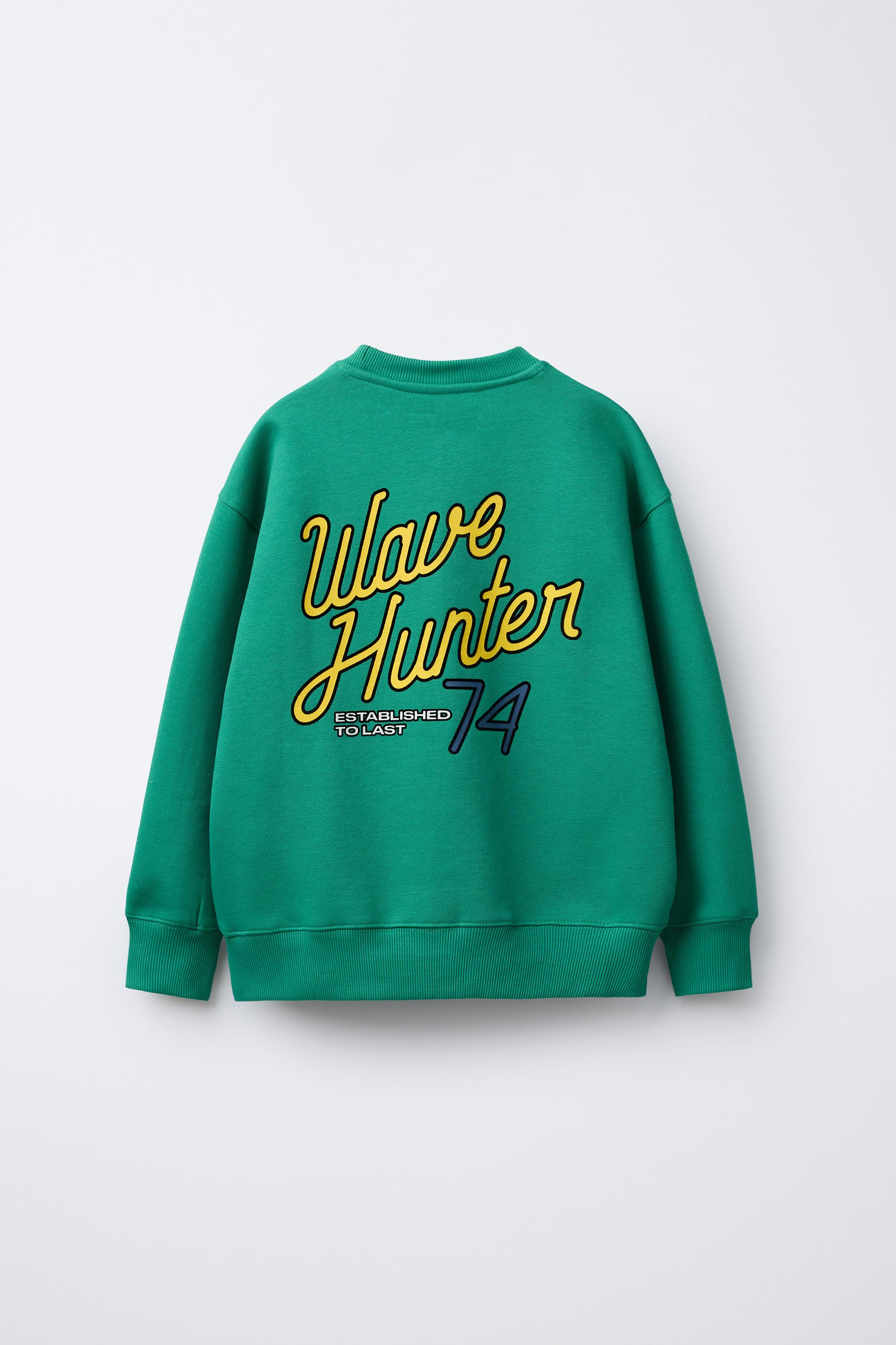 SWEAT À IMPRIMÉ FLOQUÉ