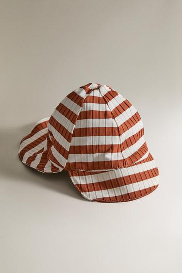 CHAPEAU PLAGE ENFANT RAYURES - Tuile de Zara - Image 0