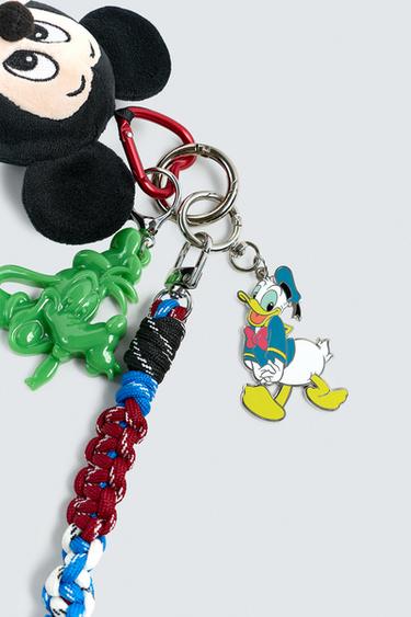 PORTE-CLÉS MULTI-CHARMS MICKEY MOUSE HARRY LAMBERT FOR ZARA X DISNEY - Bleu de Zara - Image 2