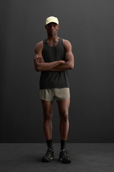 KURZE LAUFSHORTS - Taupegrau von Zara